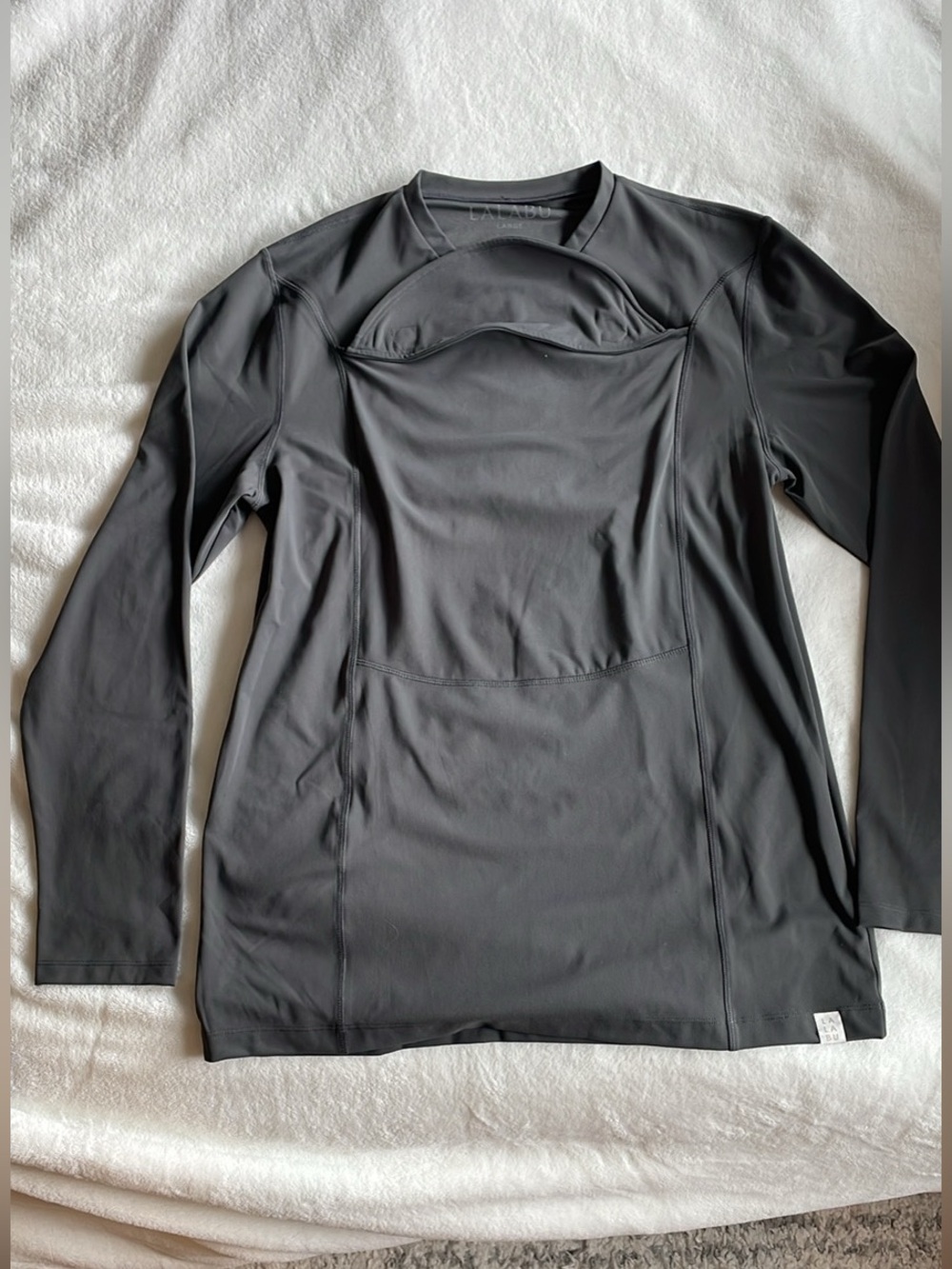 Men's Long-Sleeve Lalabu Long Sleeve Tee - grey